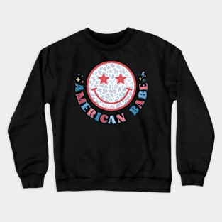 American Baby 4th of July Design Crewneck Sweatshirt